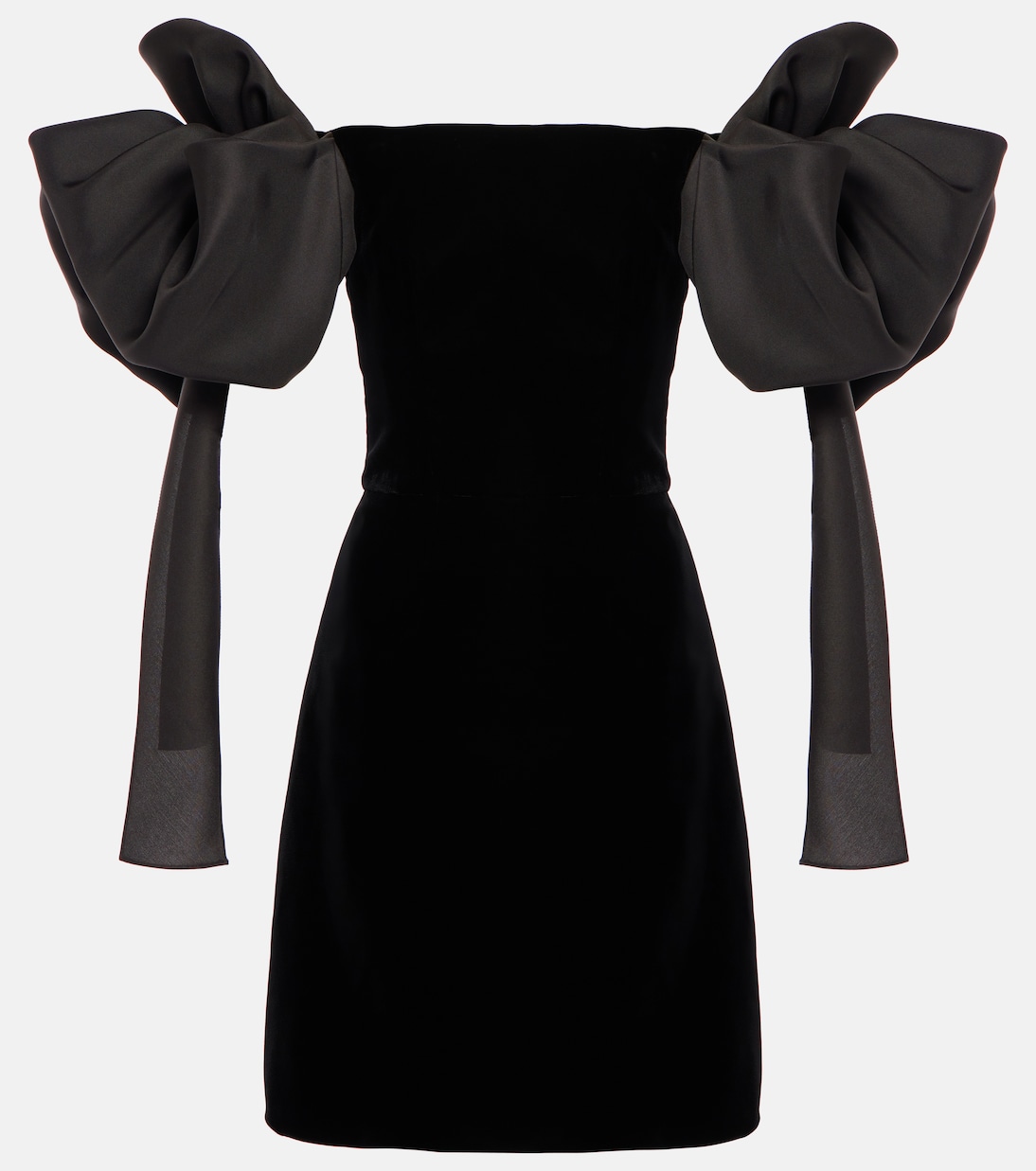 Abito corto in velluto | Carolina Herrera