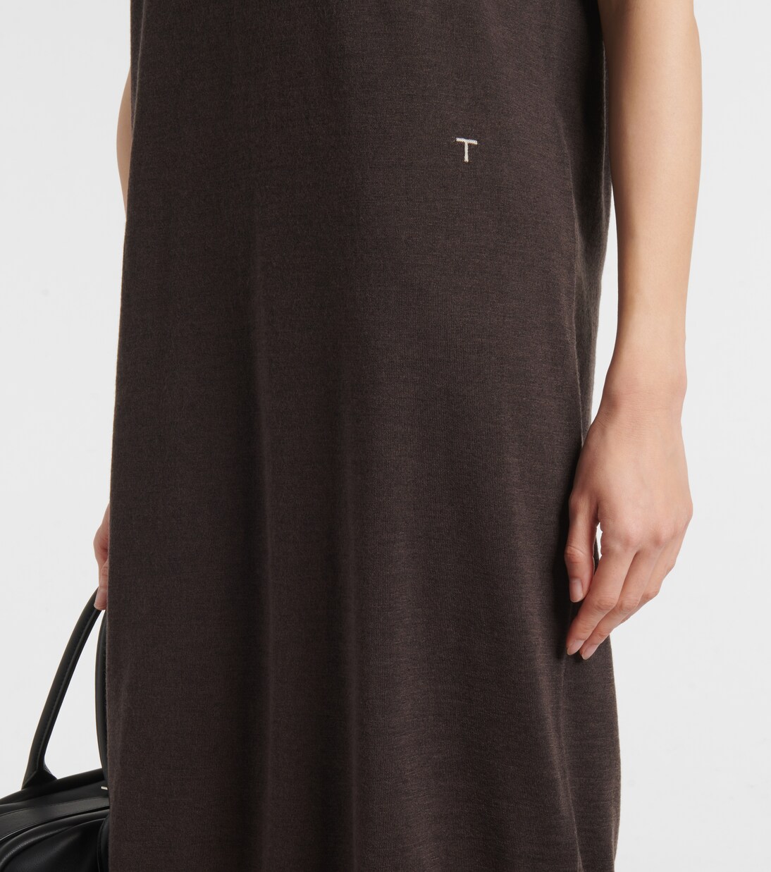 Abito midi in maglia di lana e seta | Tod's