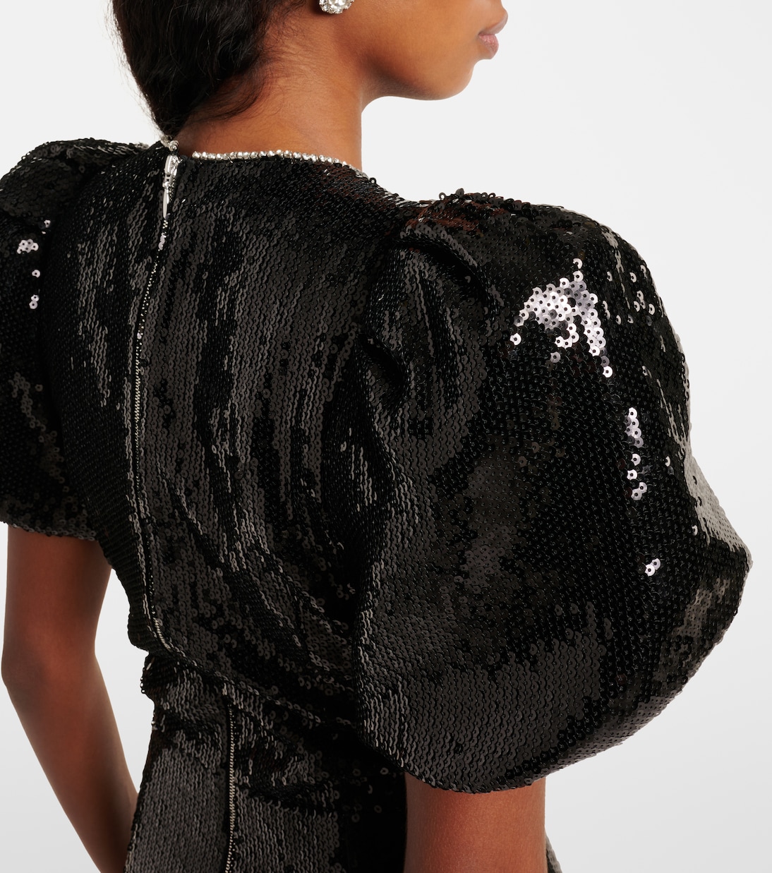Verziertes Minikleid Lena mit Pailletten | Rebecca Vallance