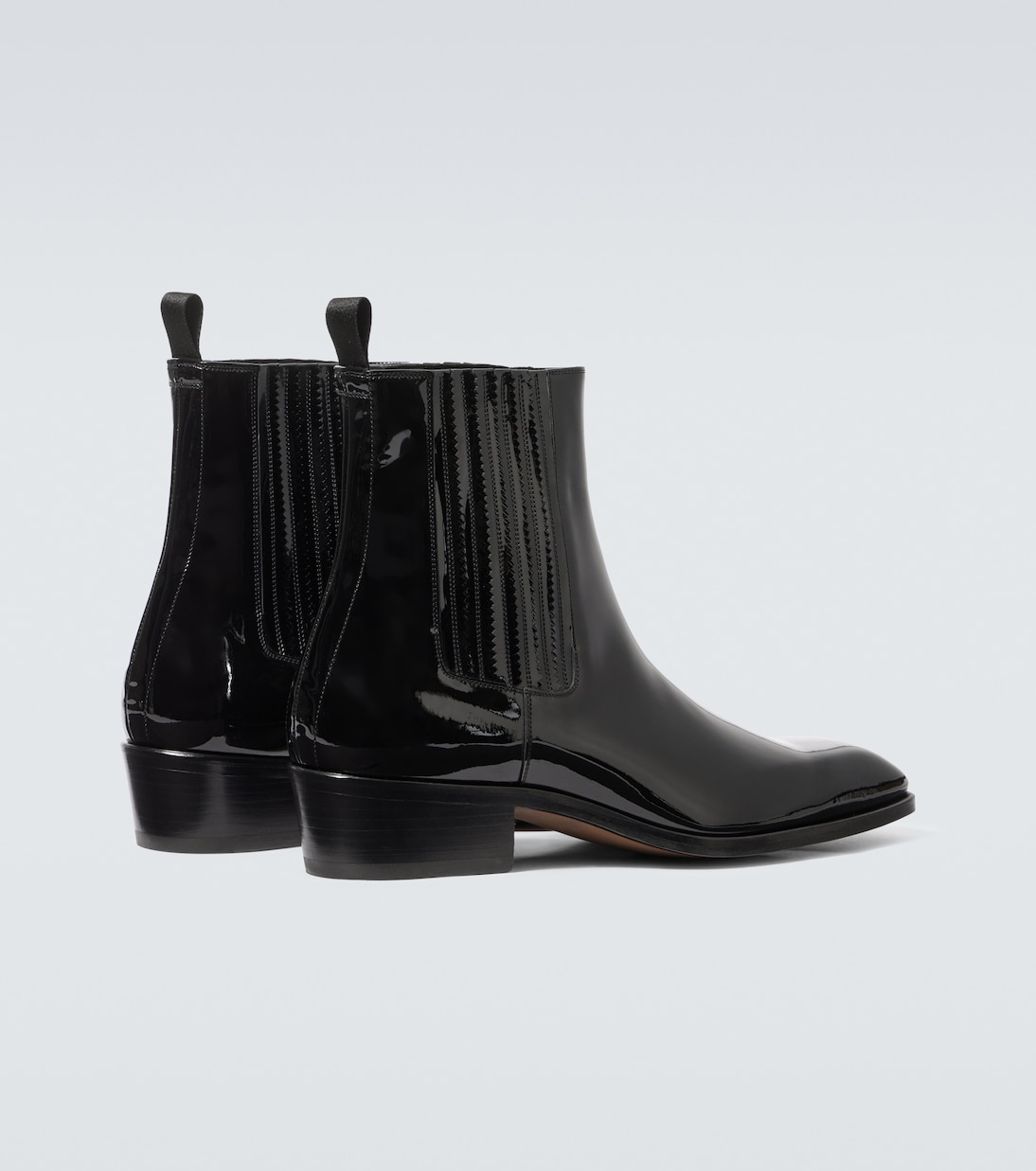 Bottines Chelsea en cuir verni | Tom Ford