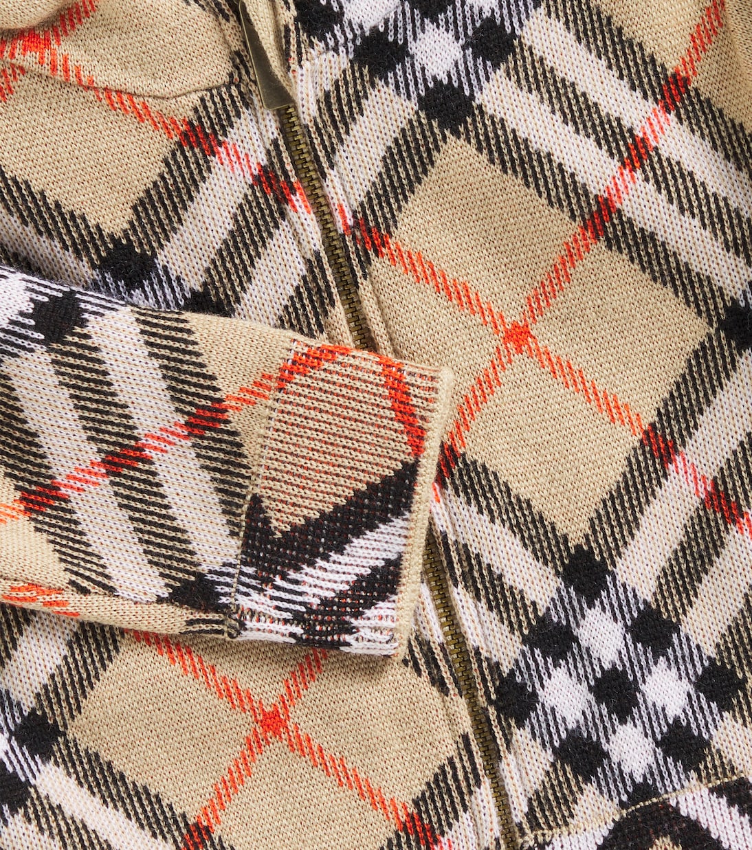 Baby Burberry Check wool jacket | Burberry Kids