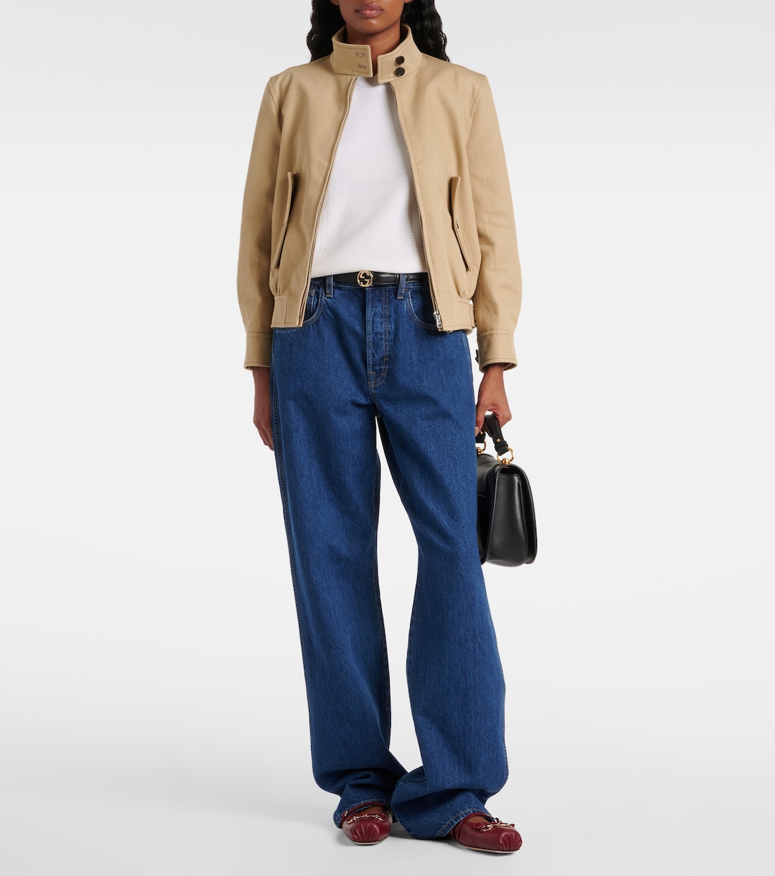 Veste bomber en coton | Gucci