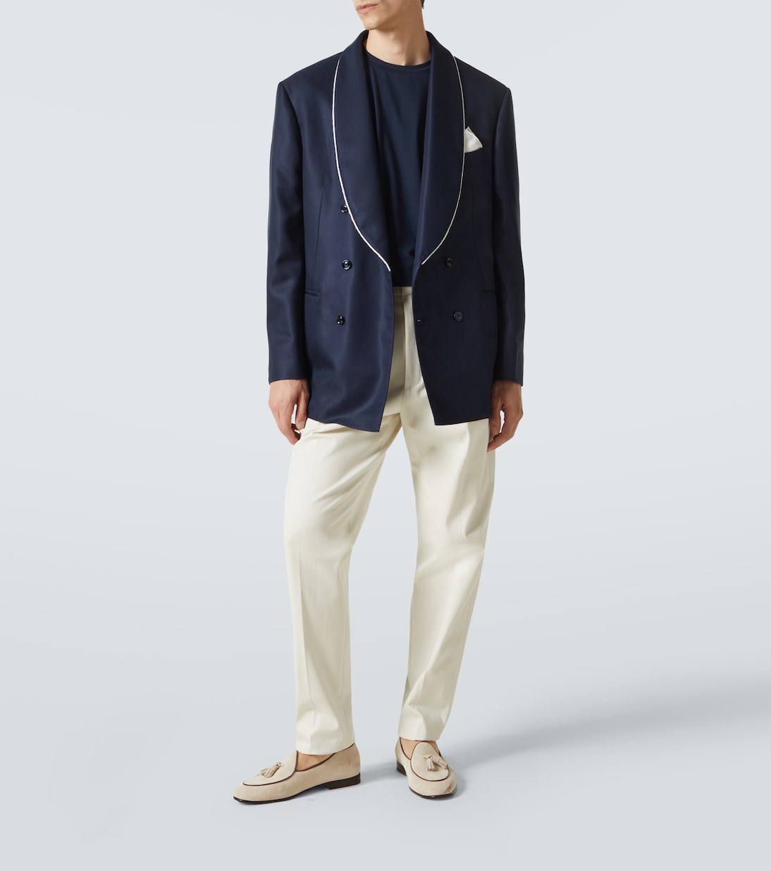 Silk tuxedo jacket | Brunello Cucinelli