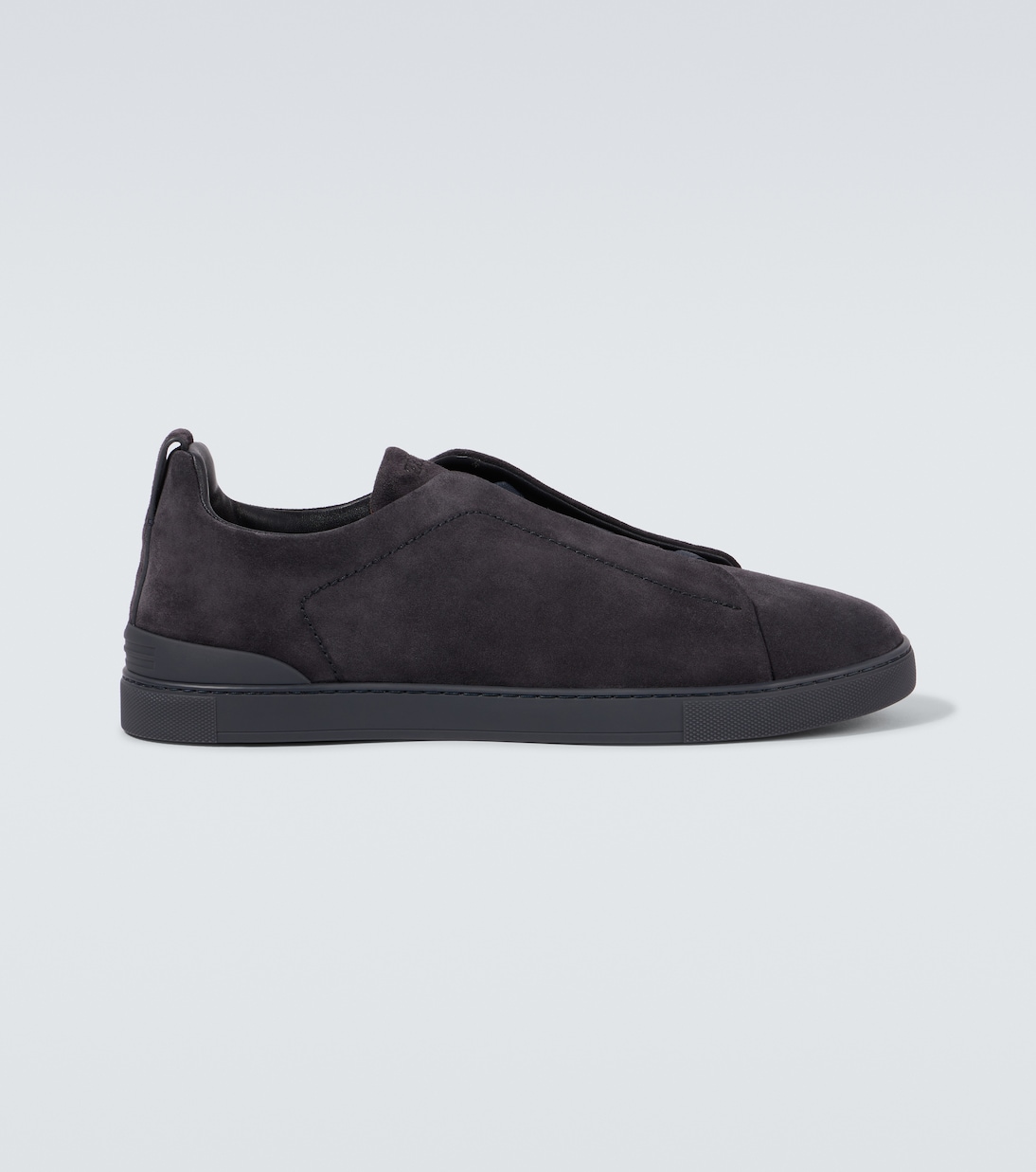 Baskets Triple Stitch en daim | Zegna