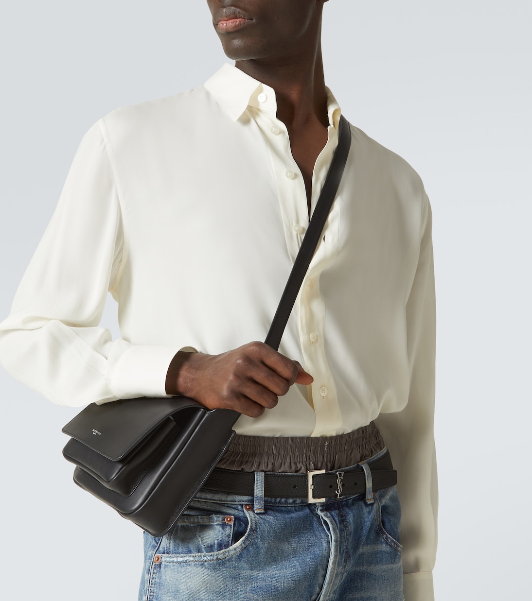 Borsa a tracolla Small in pelle | Saint Laurent