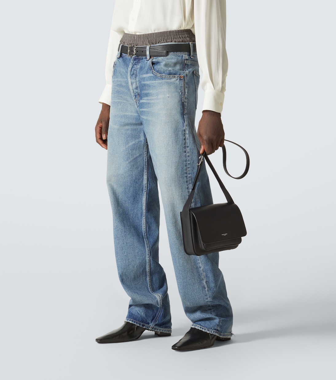 Borsa a tracolla Small in pelle | Saint Laurent