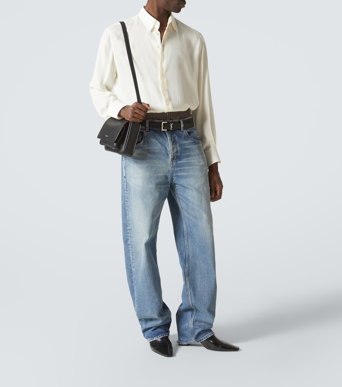 Borsa a tracolla Small in pelle | Saint Laurent
