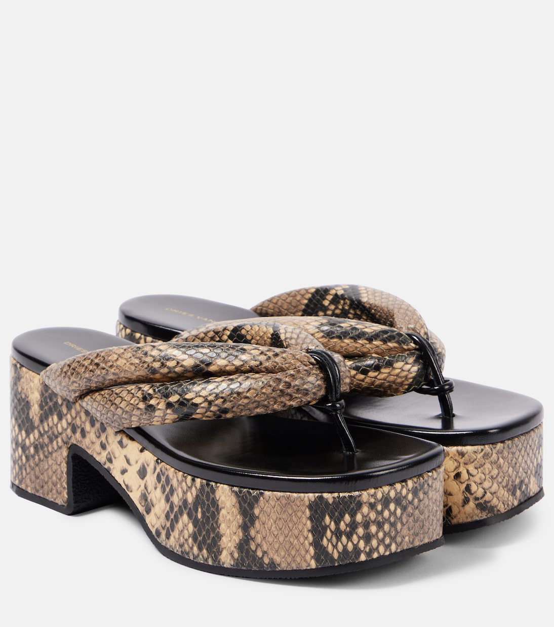 Sandalen aus Leder | Dries Van Noten