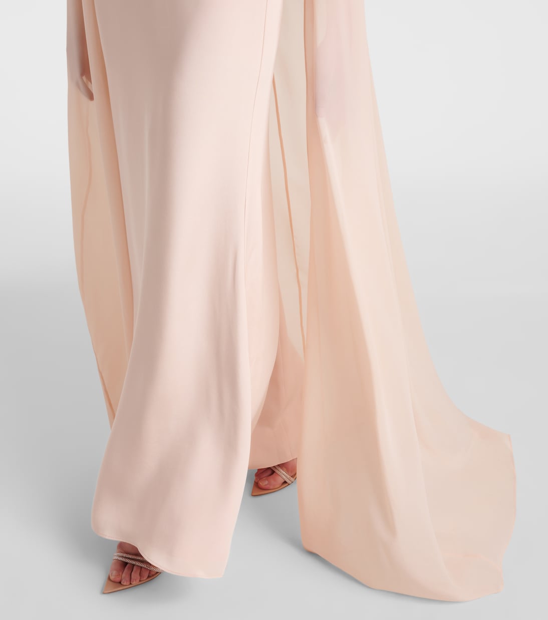 Abito lungo in chiffon di seta | Roland Mouret