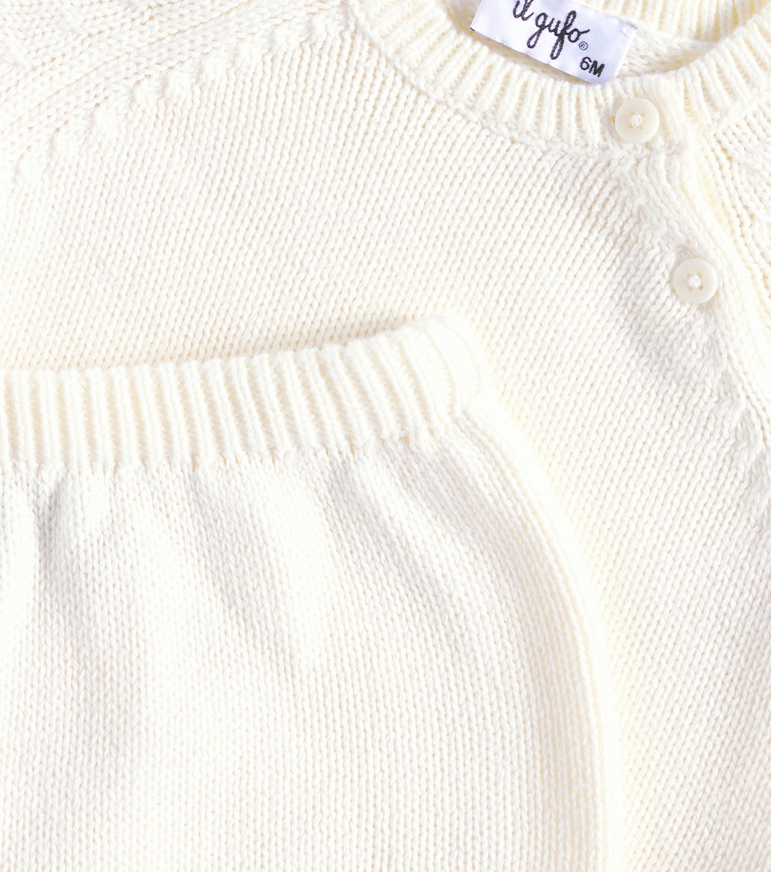 Baby - Top e culottes in cotone | Il Gufo