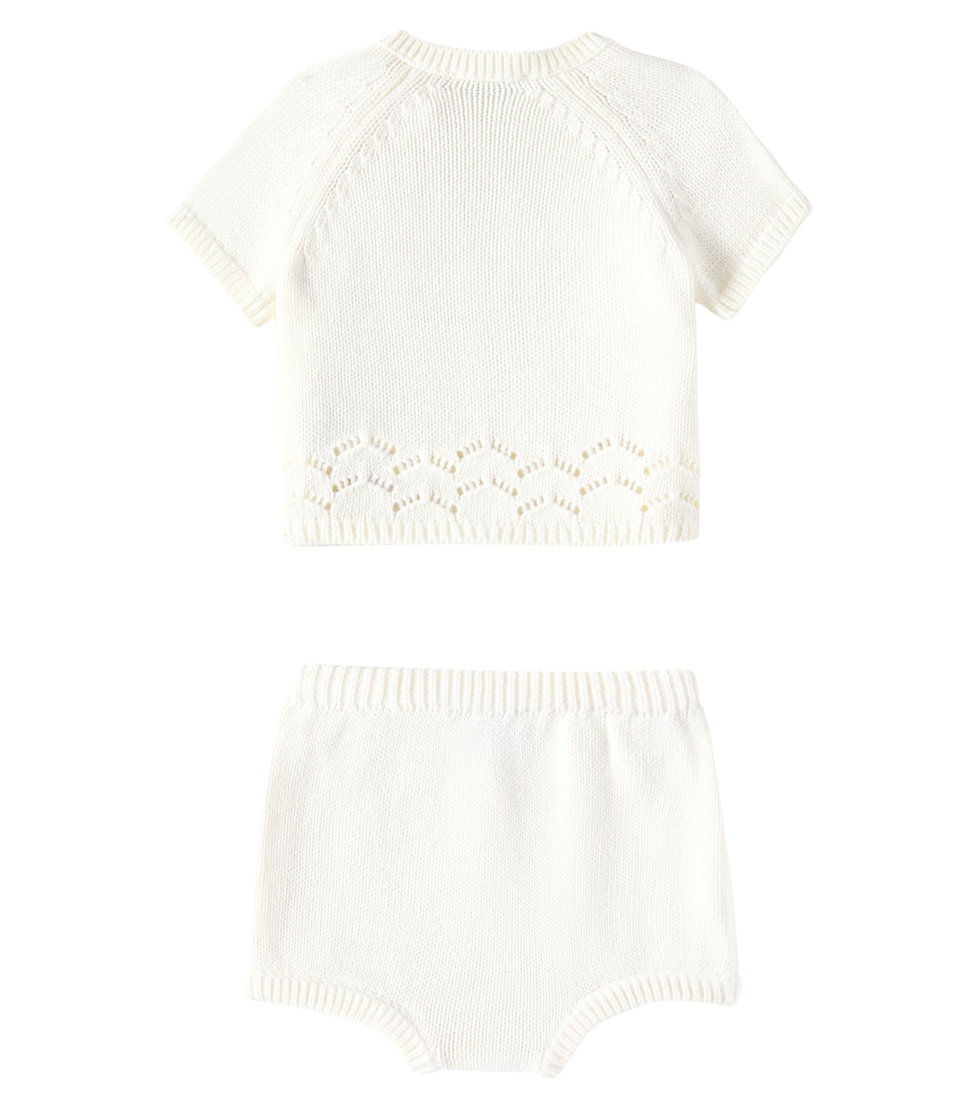 Baby - Top e culottes in cotone | Il Gufo