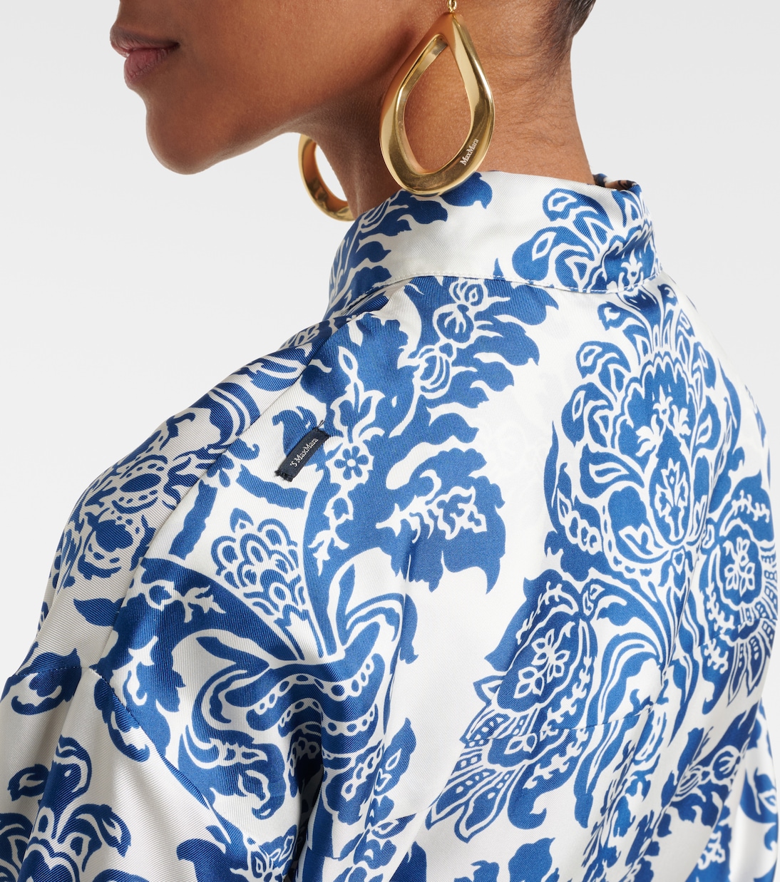 Abito midi Camelia in seta con stampa | 'S Max Mara