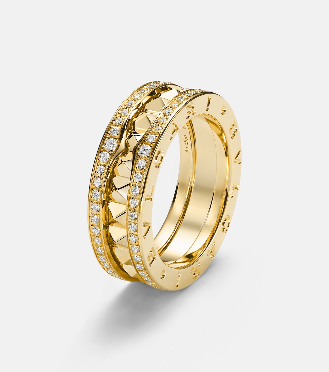 Bague B.zero1 en or 18 ct et diamants | Bvlgari