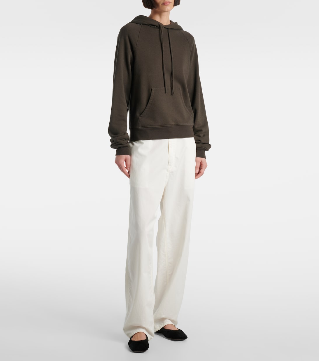 Timia cotton and cashmere hoodie | The Row