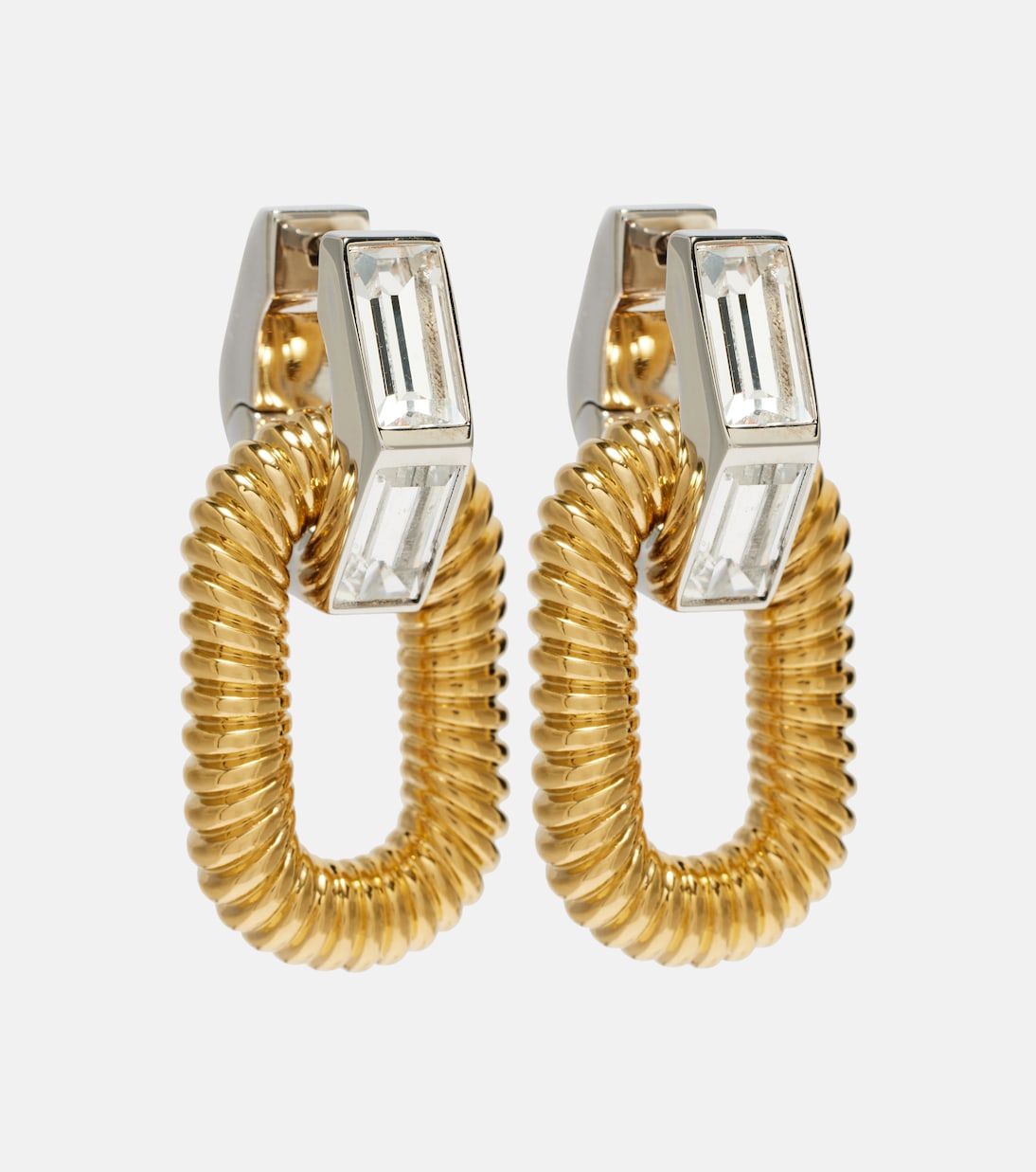 Link XL drop earrings | Rabanne