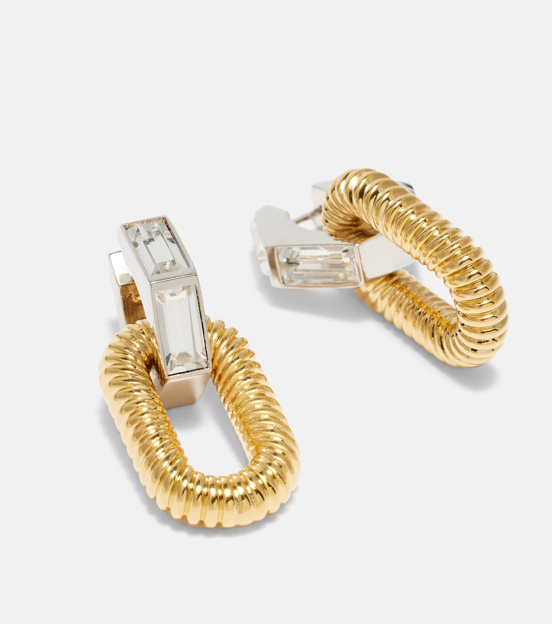 Link XL drop earrings | Rabanne