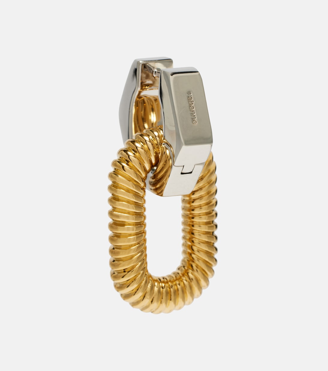 Link XL drop earrings | Rabanne