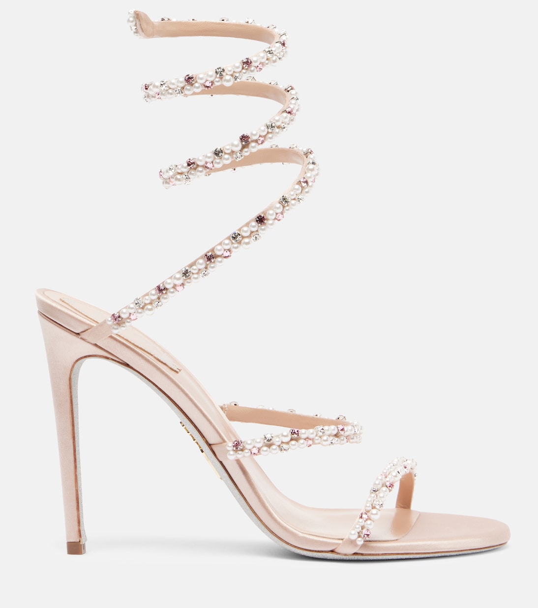 Cleo 105 embellished satin sandals | Rene Caovilla