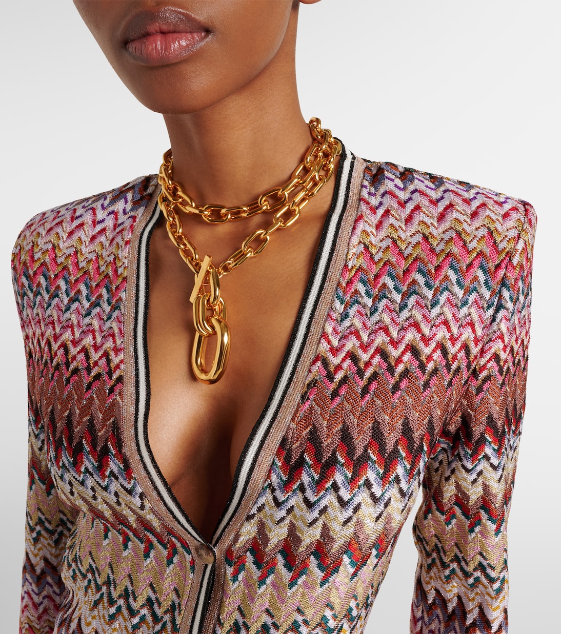 Zigzag maxi dress | Missoni