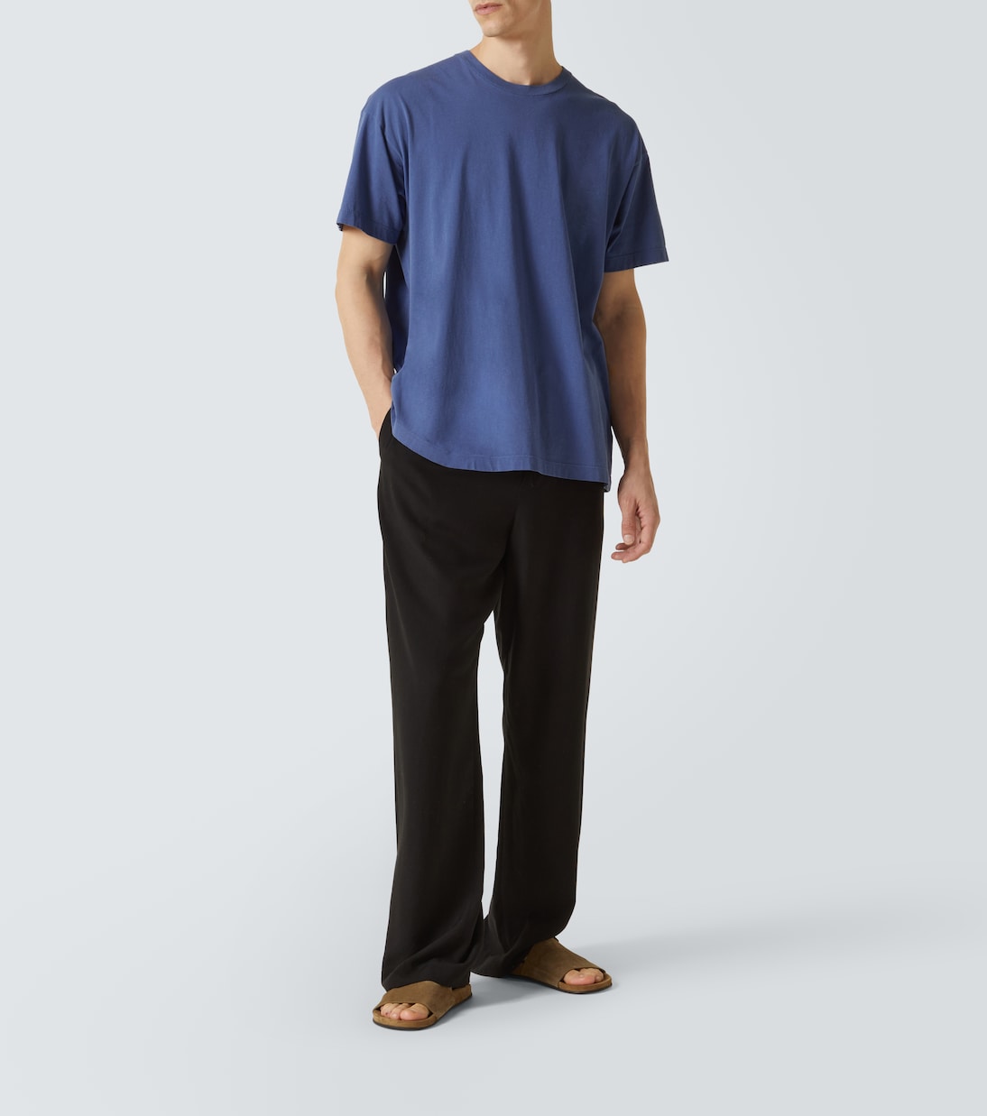 Mules Hugh en daim | The Row