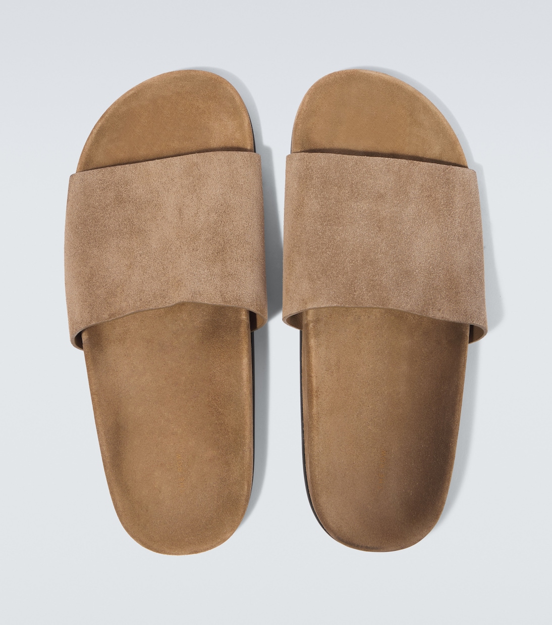 Mules Hugh en daim | The Row