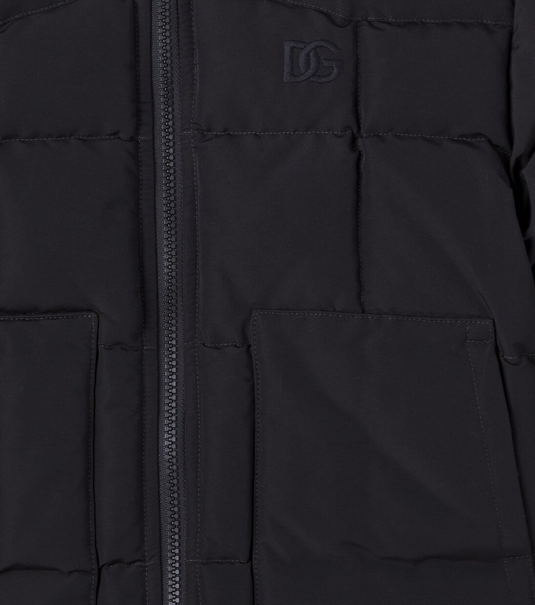 Cotton-blend down jacket | Dolce&Gabbana Kids