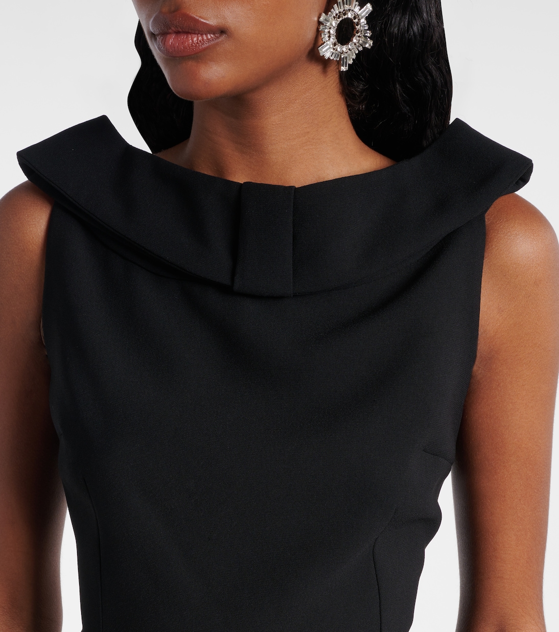 Abito da cocktail Daphne in crêpe | The New Arrivals Ilkyaz Ozel