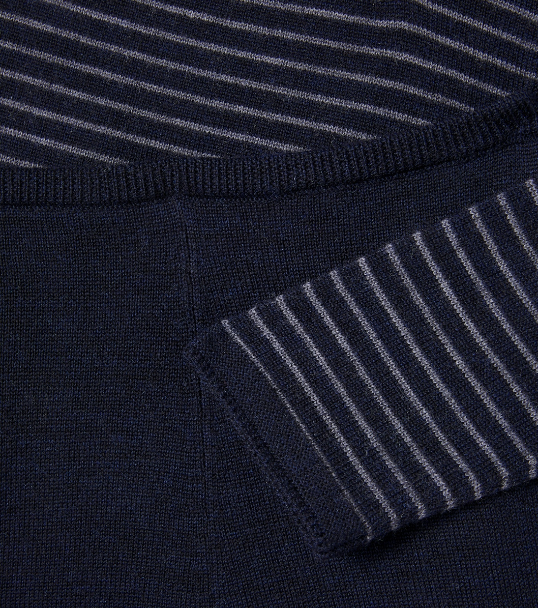 Baby Joe striped wool sweater and pants set | Bonpoint