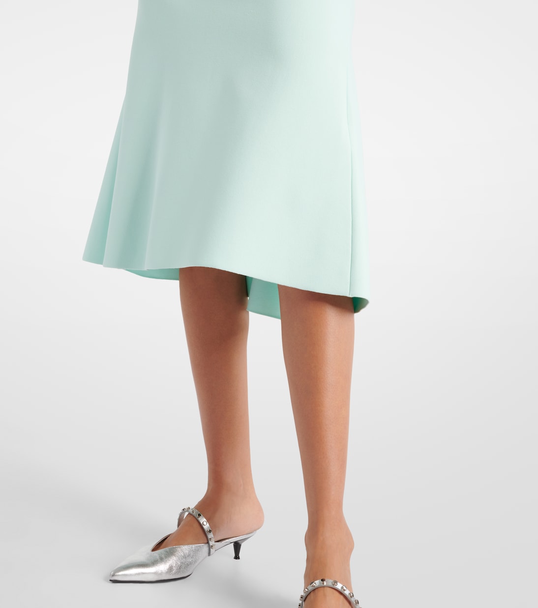 Embellished crêpe cocktail dress | McQueen