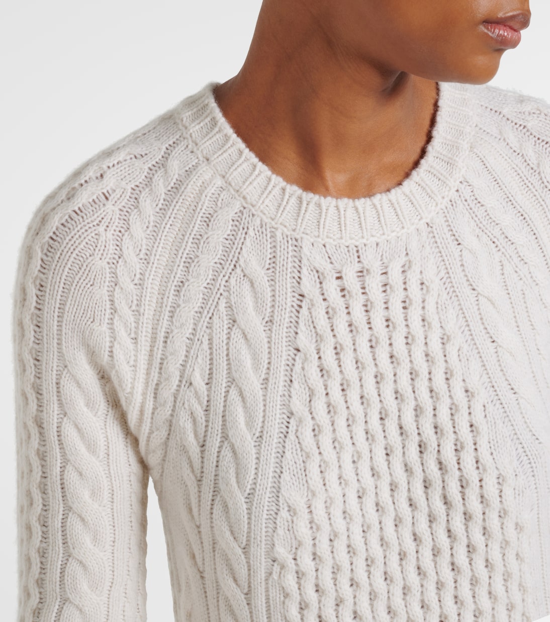 Nyla cable-knit cashmere maxi dress | Lisa Yang