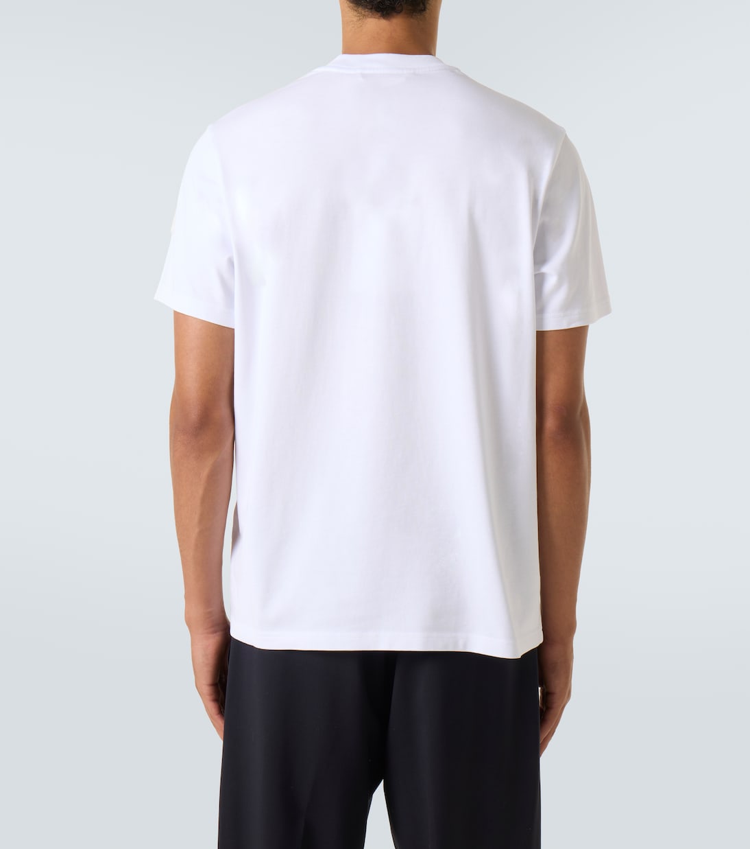 Camiseta de jersey de algodón con logo | Moncler