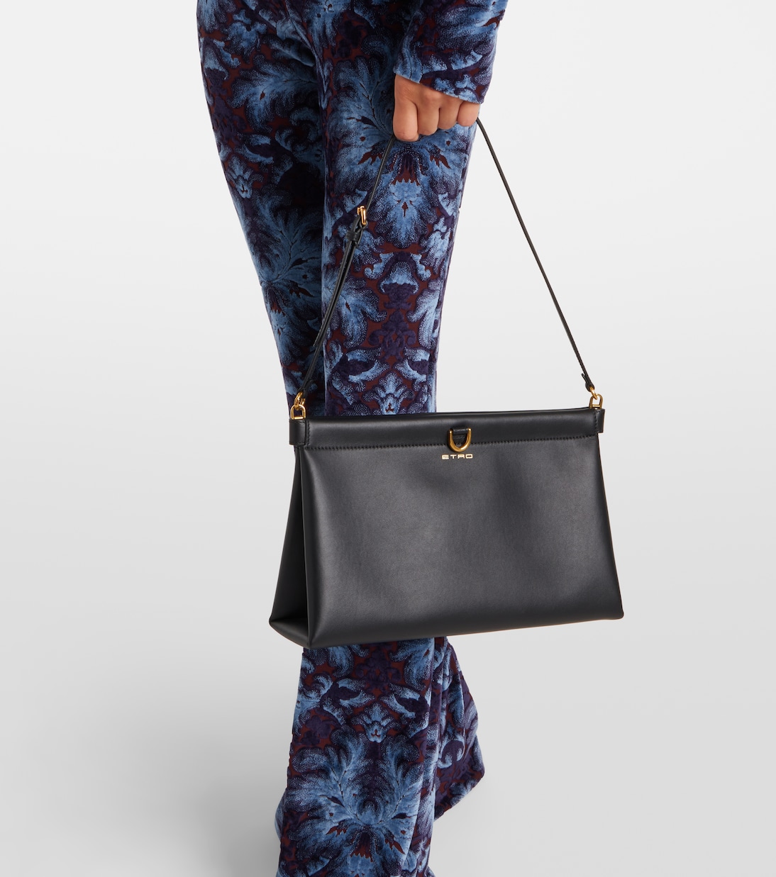 Talk leather clutch | Etro
