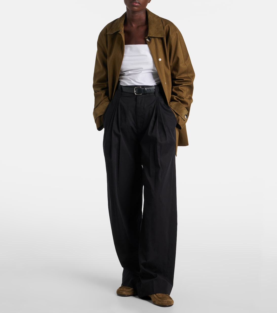 Mocassini Deck in suede | Proenza Schouler