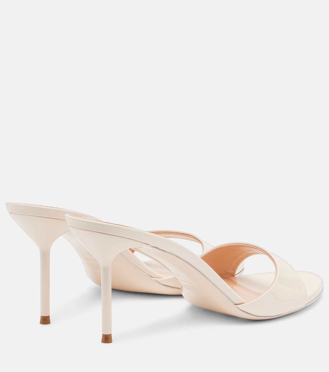 Mules Lidia 70 en cuir verni | Paris Texas