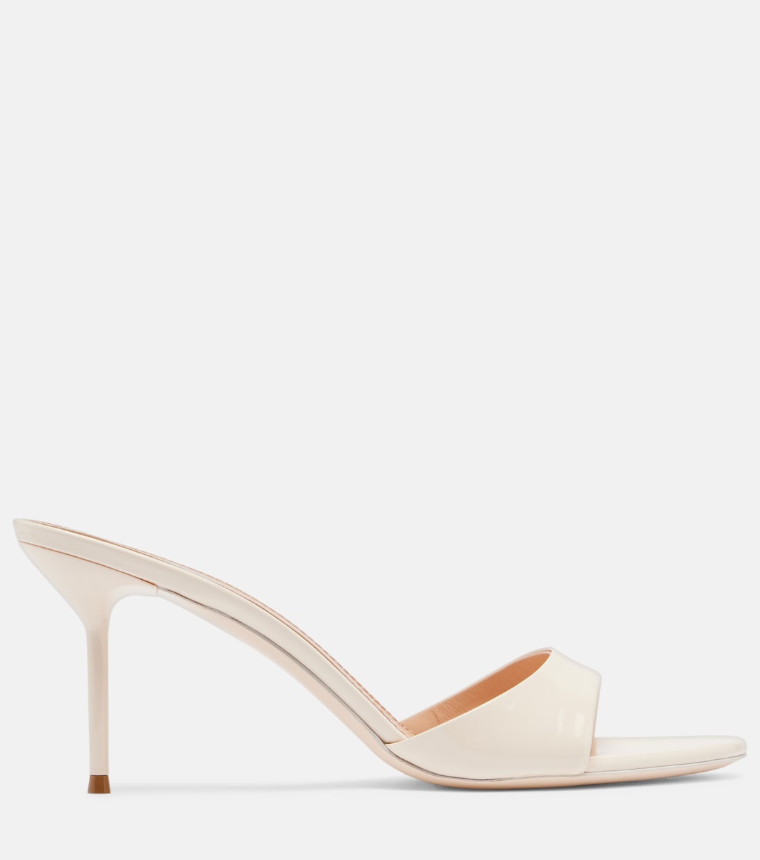 Mules Lidia 70 en cuir verni | Paris Texas