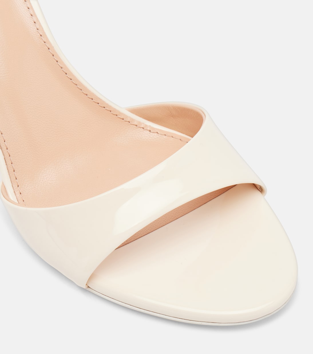 Mules Lidia 70 en cuir verni | Paris Texas