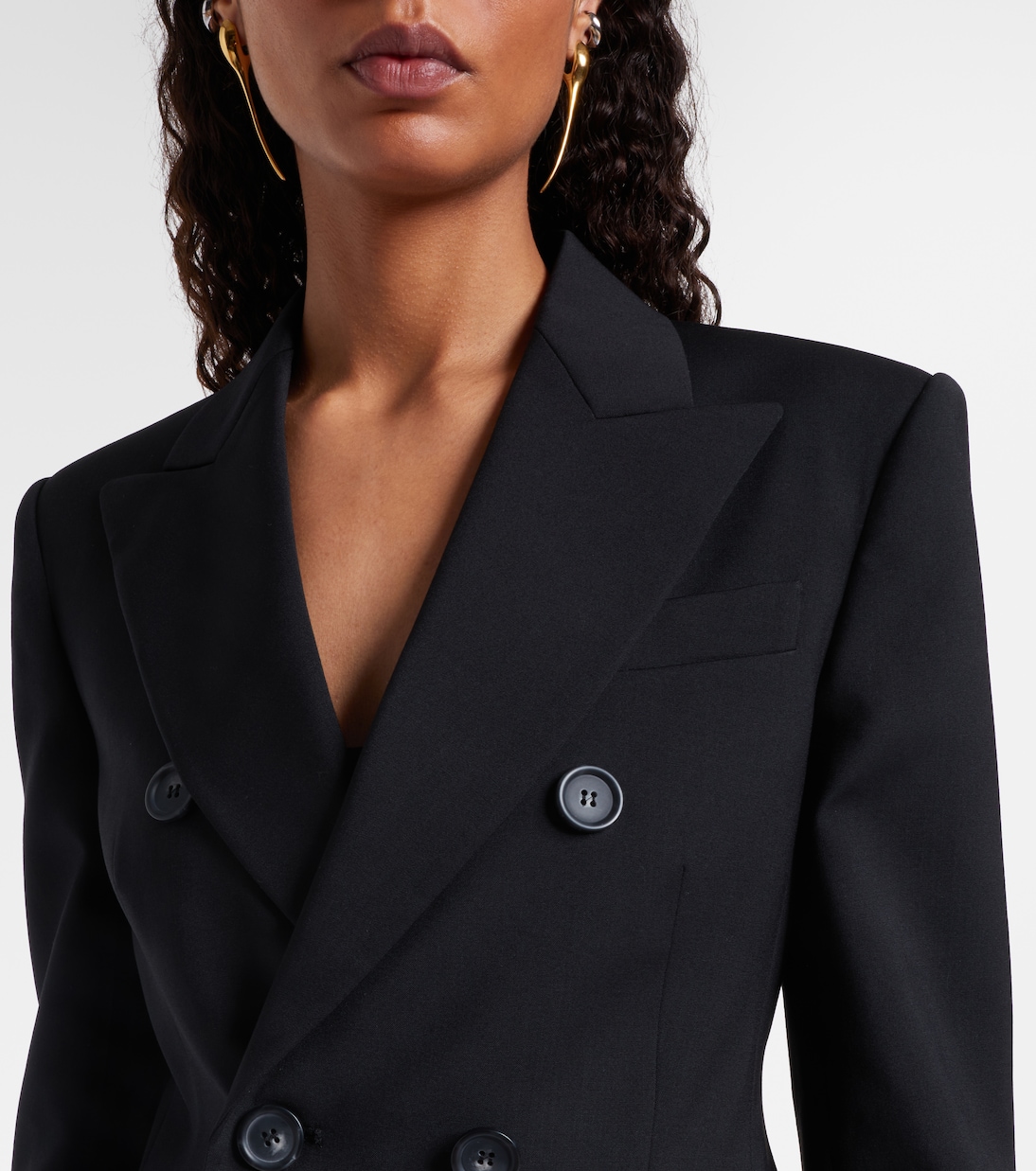 Adamo double-breasted wool blazer | Sportmax
