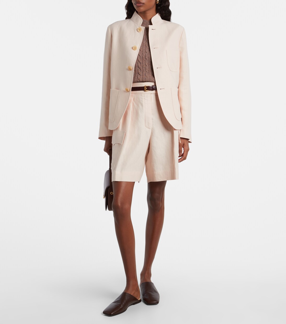 Spagna linen jacket | Loro Piana