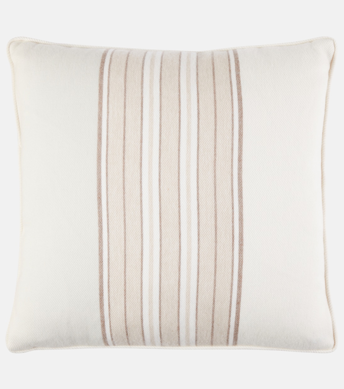 Coussin rayé en cachemire | Loro Piana
