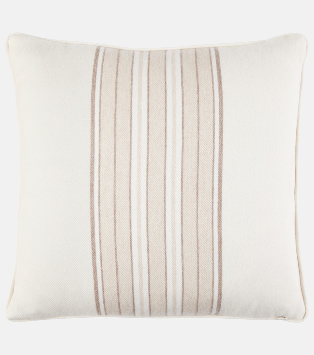 Coussin rayé en cachemire | Loro Piana