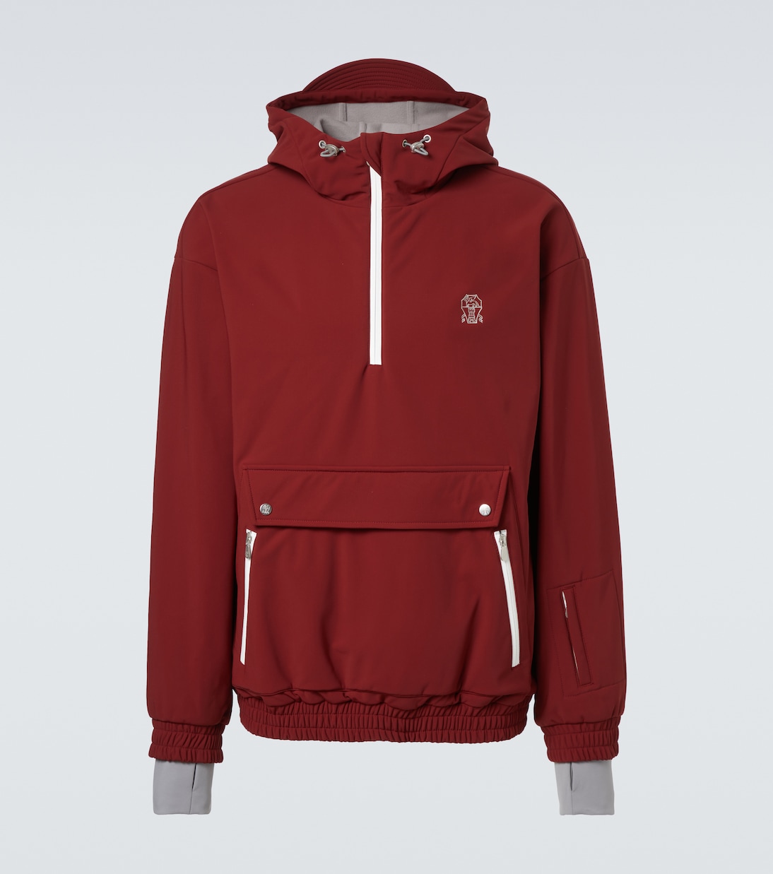 Half-zip ski jacket | Brunello Cucinelli