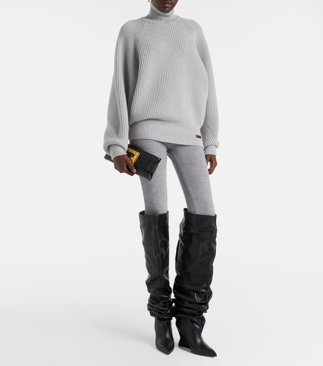 Wool turtleneck sweater | Balmain