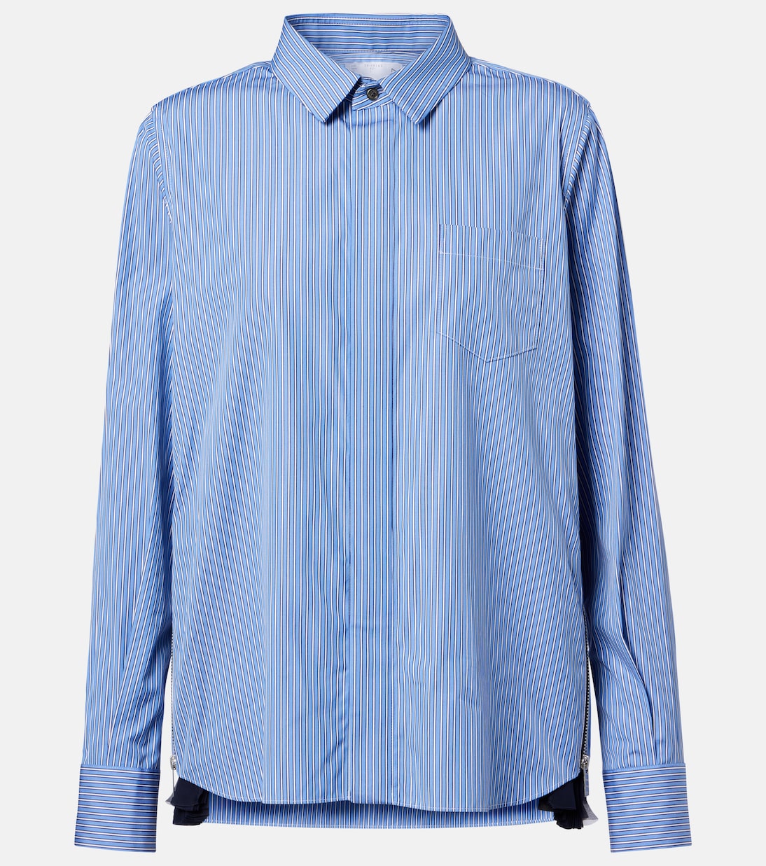 Paneled poplin shirt | Sacai