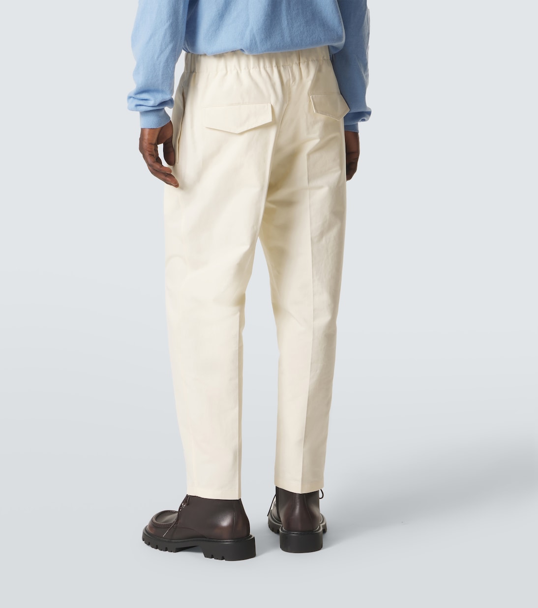 Cotton tapered pants | Jil Sander