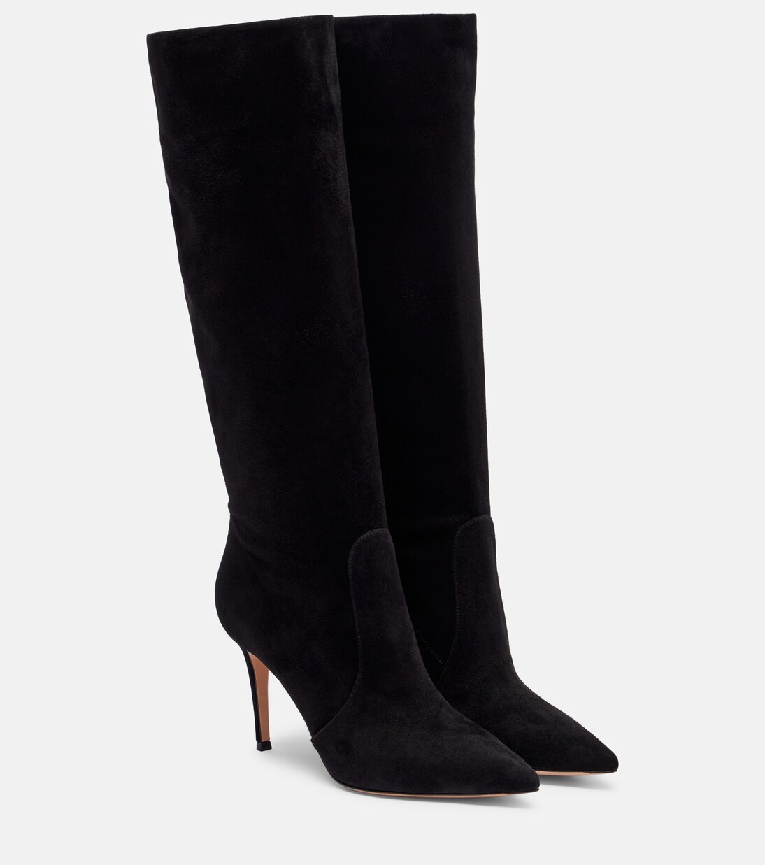 Hansen 85 suede knee-high boots | Gianvito Rossi