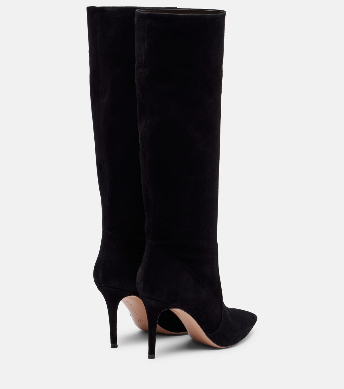 Hansen 85 suede knee-high boots | Gianvito Rossi