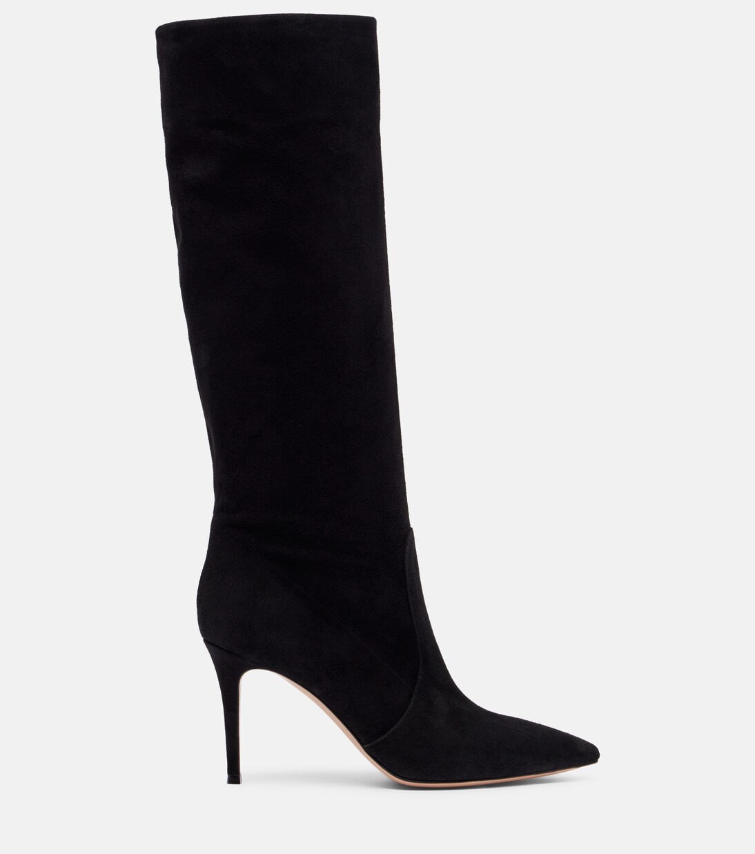 Hansen 85 suede knee-high boots | Gianvito Rossi