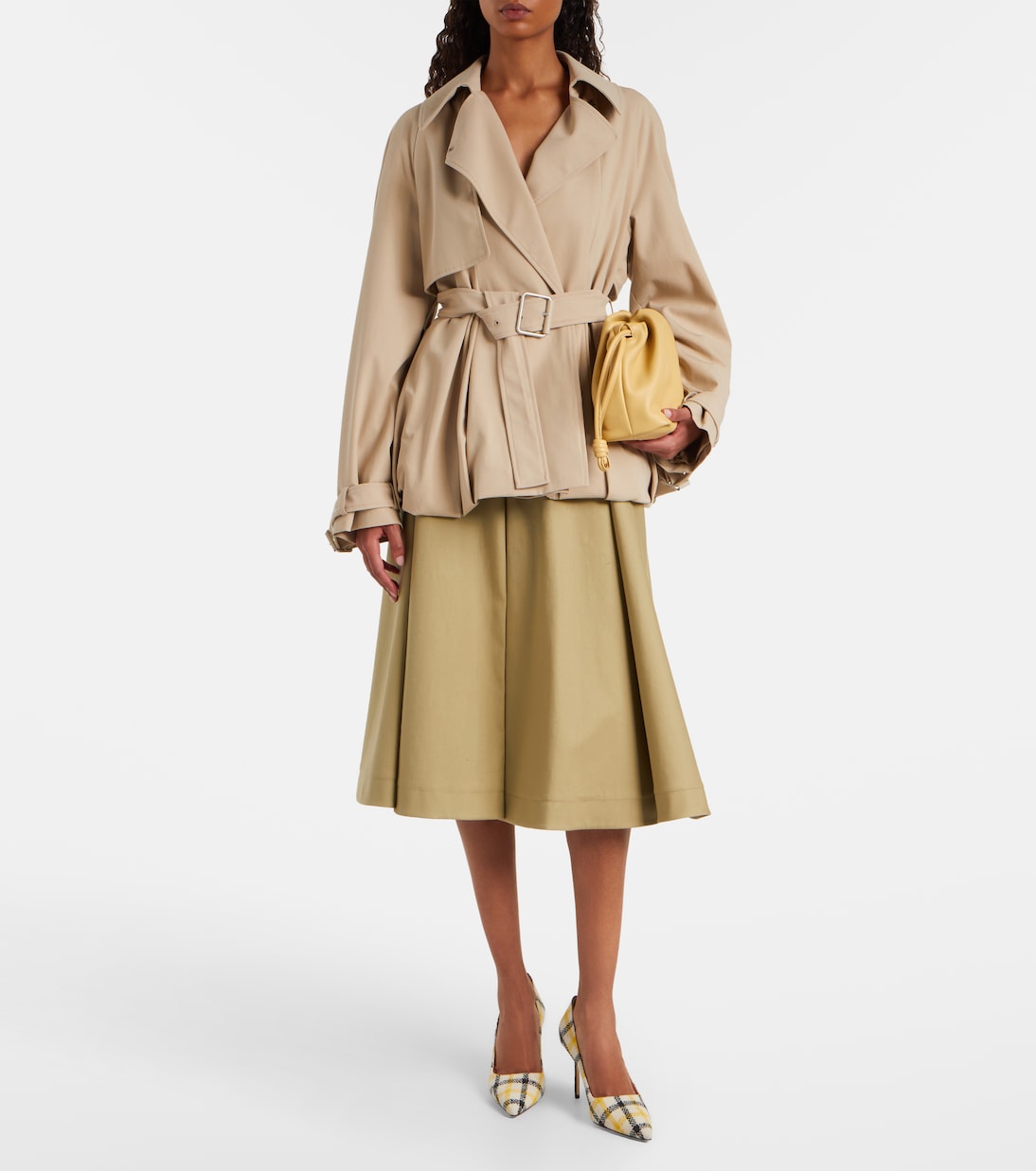 BB 90 checked pumps | Manolo Blahnik
