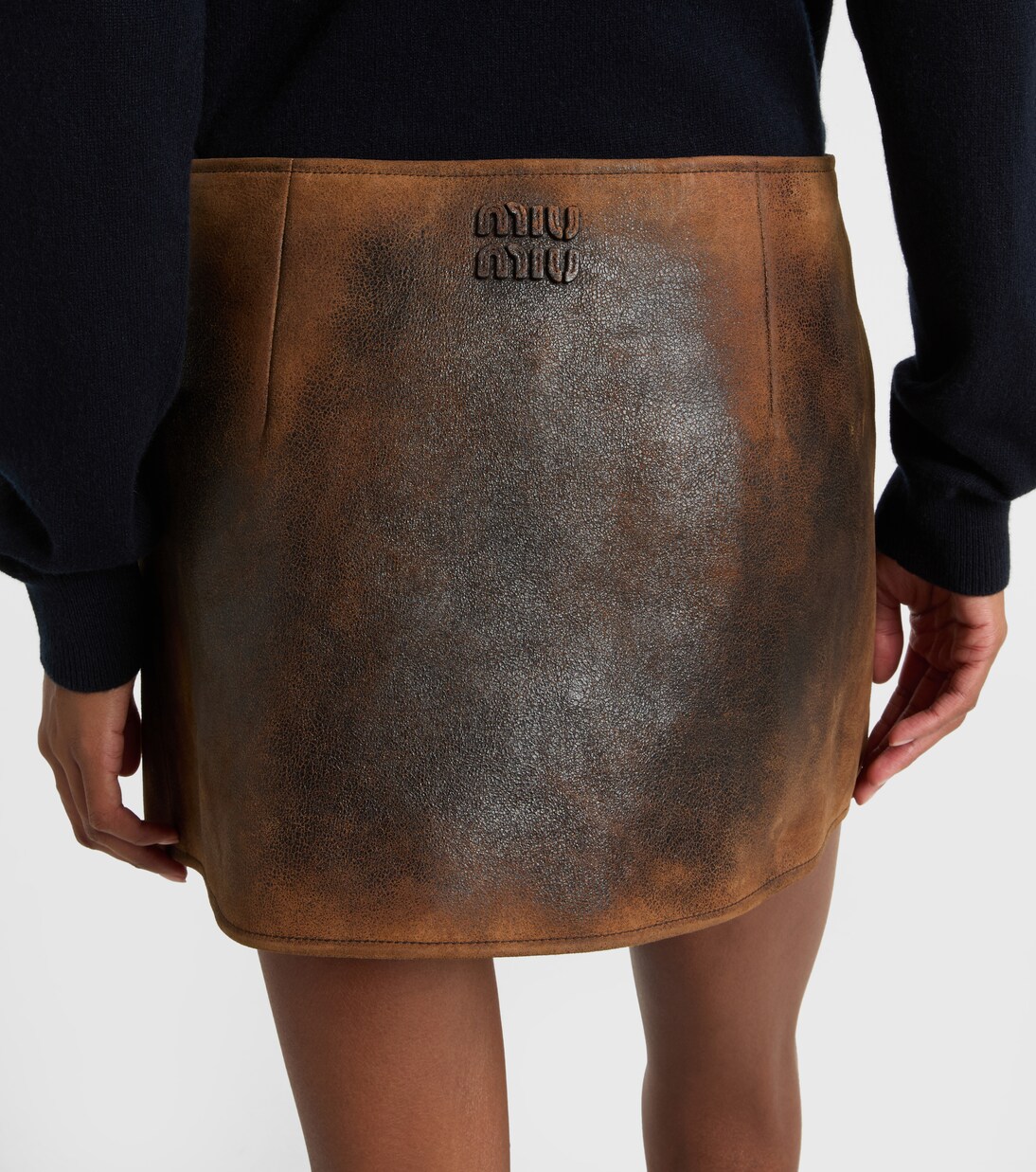 Minifalda de ante | Miu Miu