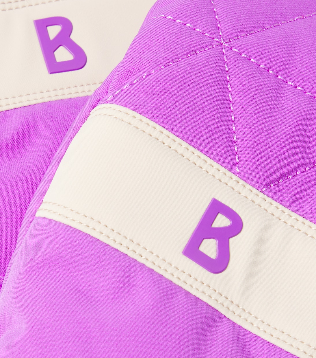 Janne logo quilted mittens | Bogner Kids